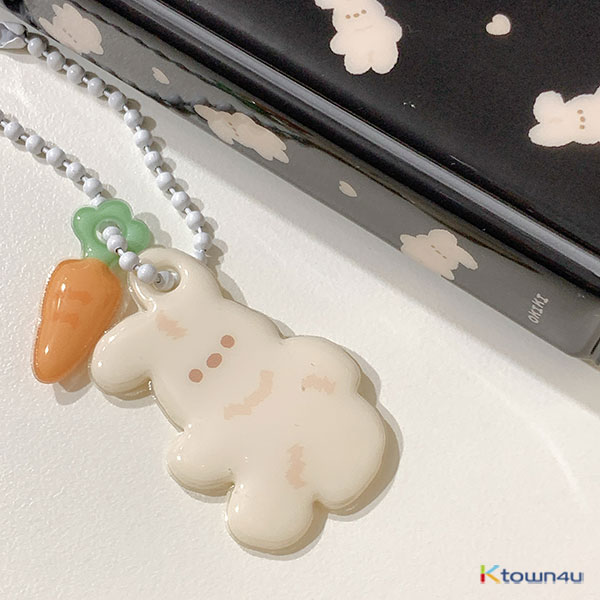 OKIKI Keyring_Carrot rabbit doll