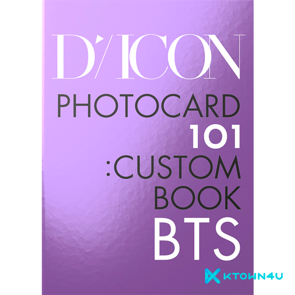 [杂志] D-icon : BTS PHOTOCARD 101:CUSTOM BOOK / BEHIND BTS since 2018 (2018-2021 in USA)