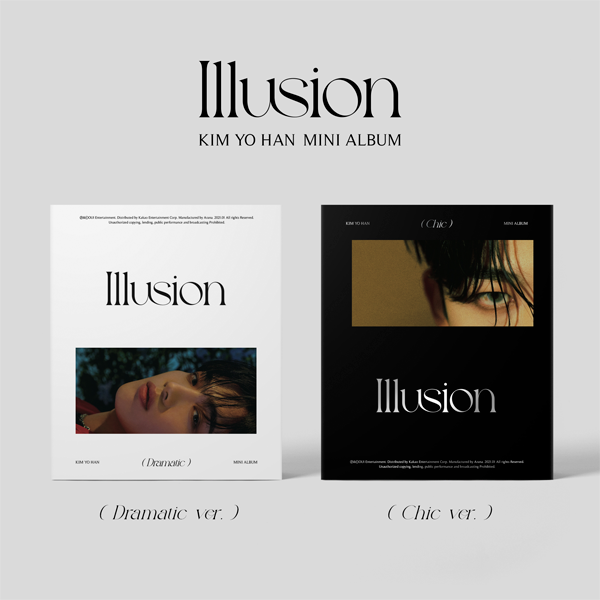[2CD SET] KIM YO HAN - Mini Album Vol.1 [Illusion] (Dramatic Ver. + Chic Ver.)