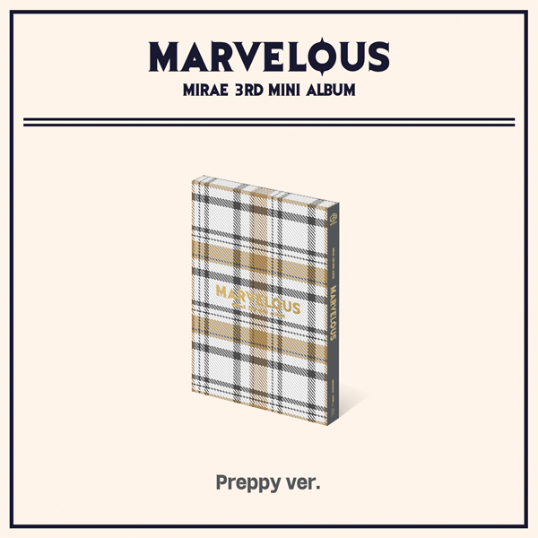 [Off-Line Sign Event] MIRAE - Mini Album Vol.3 [Marvelous] (Preppy ver.)