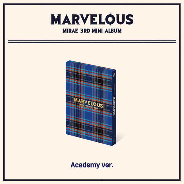 MIRAE - Mini Album Vol.3 [Marvelous] (Academy ver.)