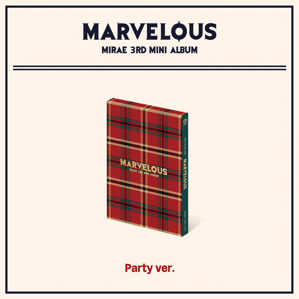 MIRAE - Mini Album Vol.3 [Marvelous] (Party ver.)