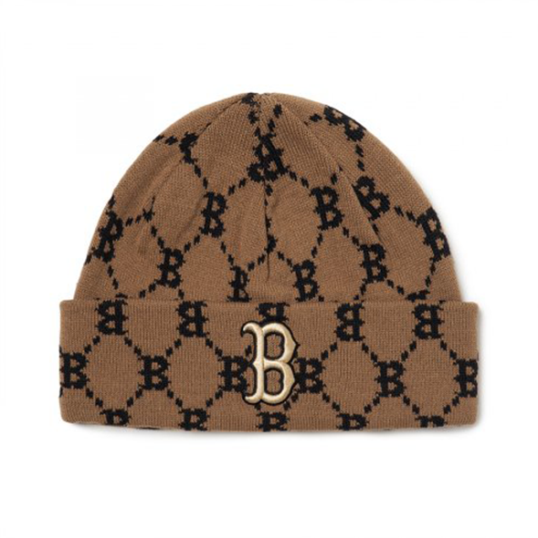 Monogram Diamond Beanie B [D.Beige]