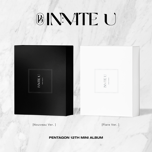 [Video Call Sign Event] [2CD SET] PENTAGON - Mini Album Vol.12 [IN:VITE U] (Nouveau Ver. + Flare Ver.)