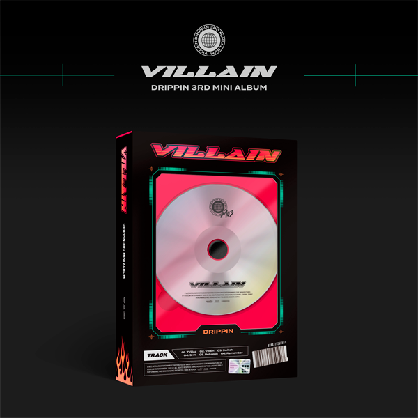 [@GLOBAL_DRIPPIN] DRIPPIN - Mini Album Vol.3 [Villain] (A Ver.)