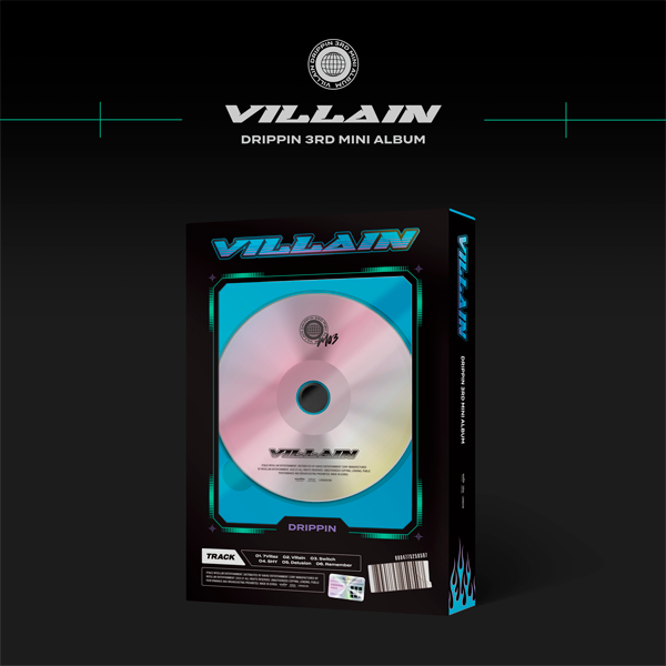 [@GLOBAL_DRIPPIN] DRIPPIN - Mini Album Vol.3 [Villain] (B Ver.)