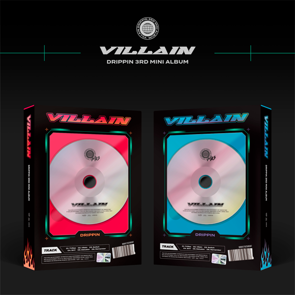 [@GLOBAL_DRIPPIN] [2CD SET] DRIPPIN - Mini Album Vol.3 [Villain] (A Ver. + B Ver.)