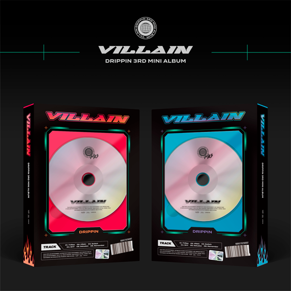 [DRIPPIN ALBUM][2CD SET] DRIPPIN - Mini Album Vol.3 [Villain] (A ver. + B ver.)