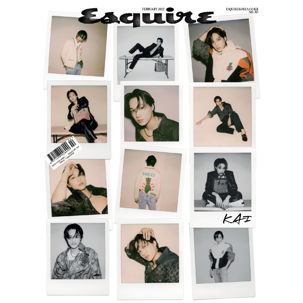 [FC MAGAZINE] ESQUIRE 2022.02 C Type (Cover : KAI / Content : KAI 14p)