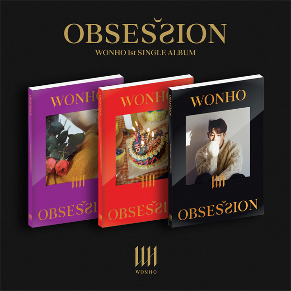 [全款 第二批 截止到22号早7点 裸专] WONHO - 单曲专辑 Vol.1 [OBSESSION] (随机版本)_WholeHearted李虎锡热血站