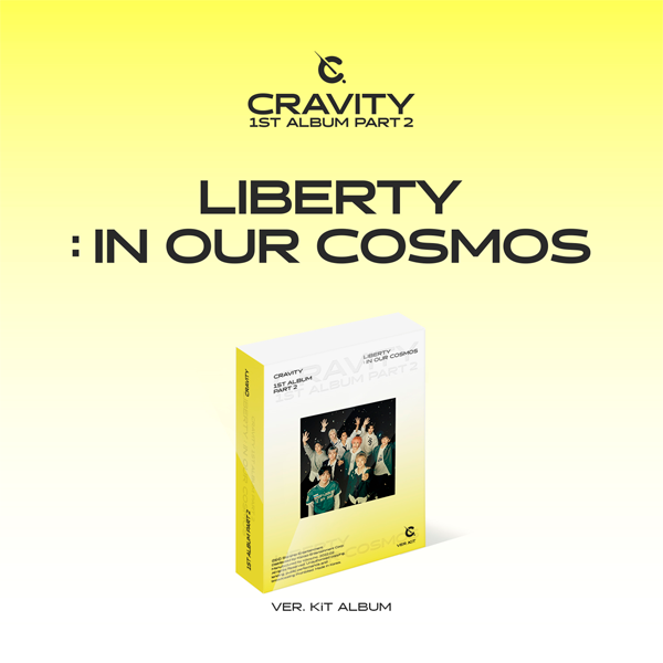 CRAVITY - 1ST ALBUM Part.2 [LIBERTY : IN OUR COSMOS] (KIT) *Unable to apply for a signing event