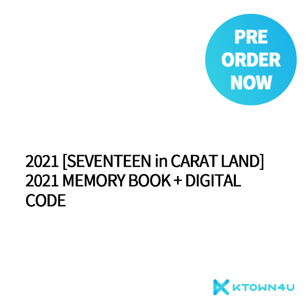 [WVS] SEVENTEEN - 2021 [SEVENTEEN in CARAT LAND] 2021 MEMORY BOOK + DIGITAL CODE