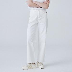 ktown4u.com : [Aqo Studio Space] Aqo Cotton Wide Pants [White]