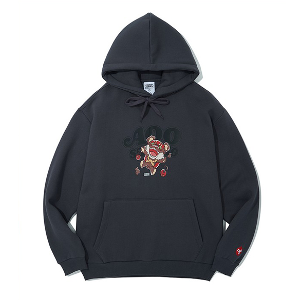 ktown4u.com : AQO X LoL Ziggs Boksil Hoodie [2colors][Fleece