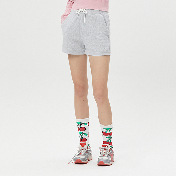 Small Cherry Terry Short Pants [4colors]