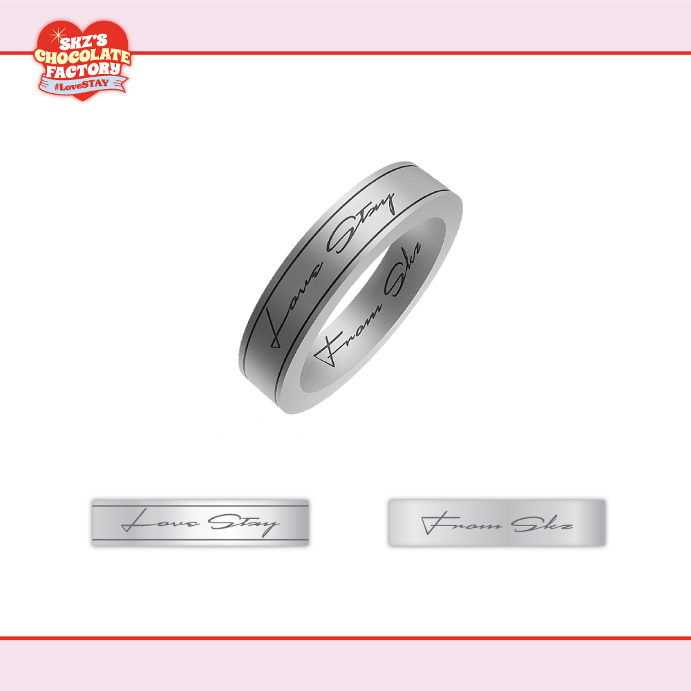 [SKZ GOODS] Stray Kids - RING [2ND #LoveSTAY 'SKZ'S CHOCOLATE FACTORY'] (1 benefit : 1 item)