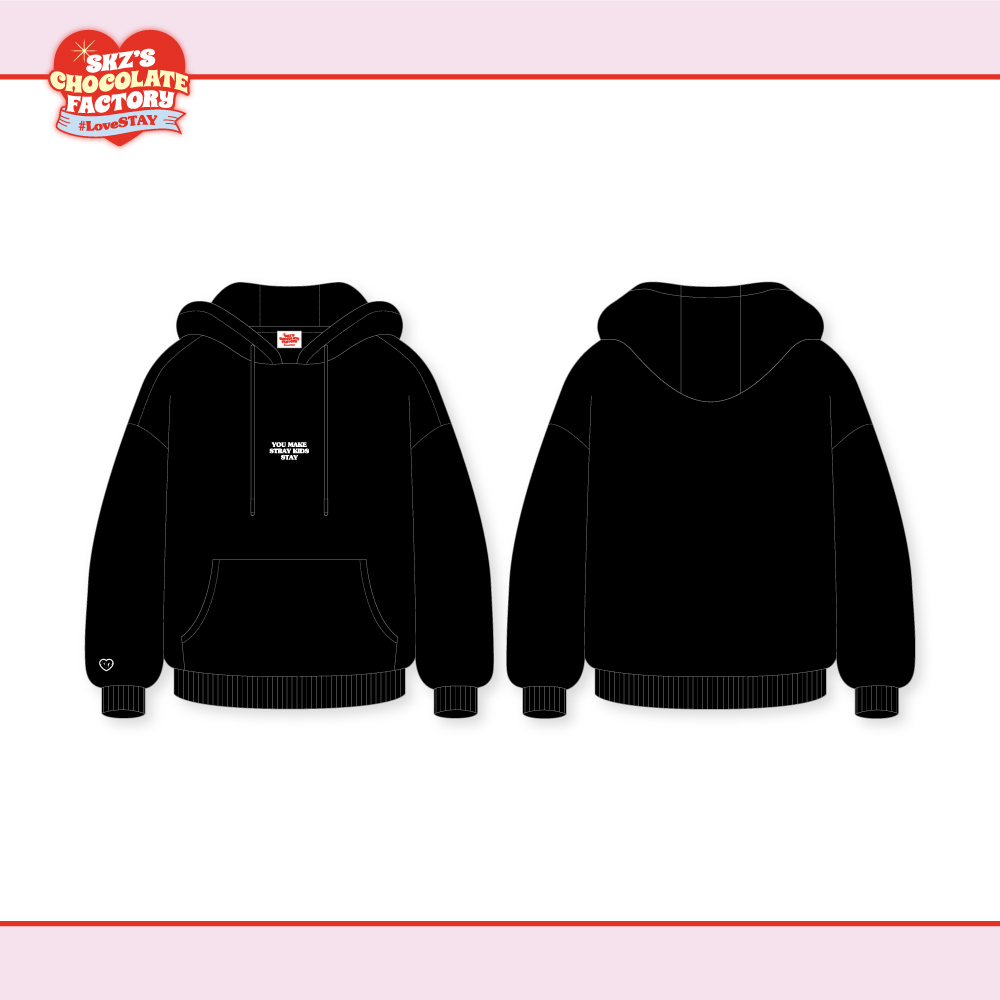 [全款] Stray Kids - HOOD T-SHIRT [2ND #LoveSTAY 'SKZ'S CHOCOLATE FACTORY'] (特典1:1赠送)_韩知城中文首站_HJS