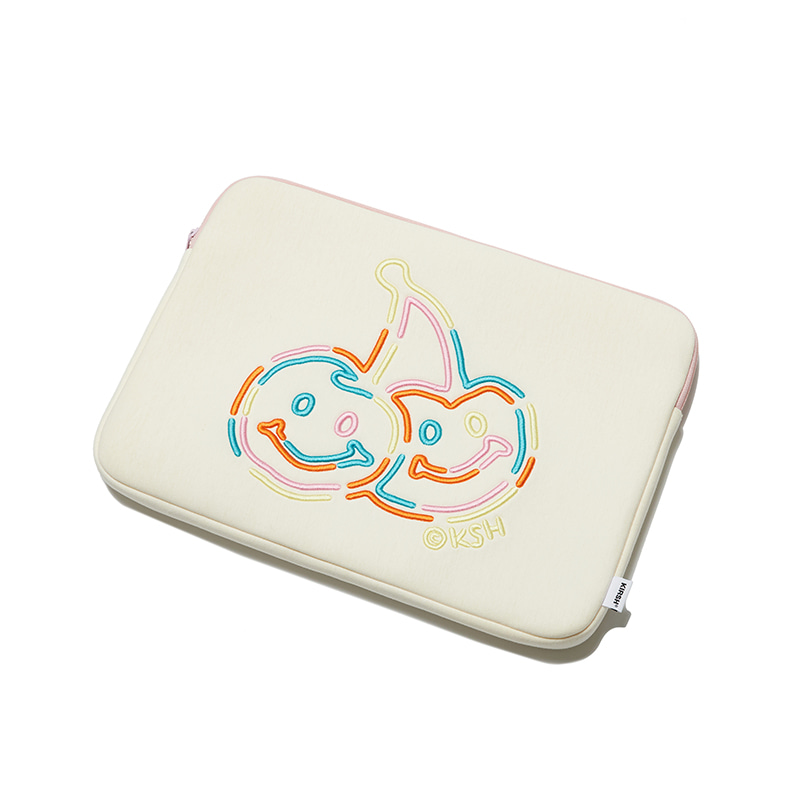 Doodle Cherry Spread Laptop Case [IVA][1]