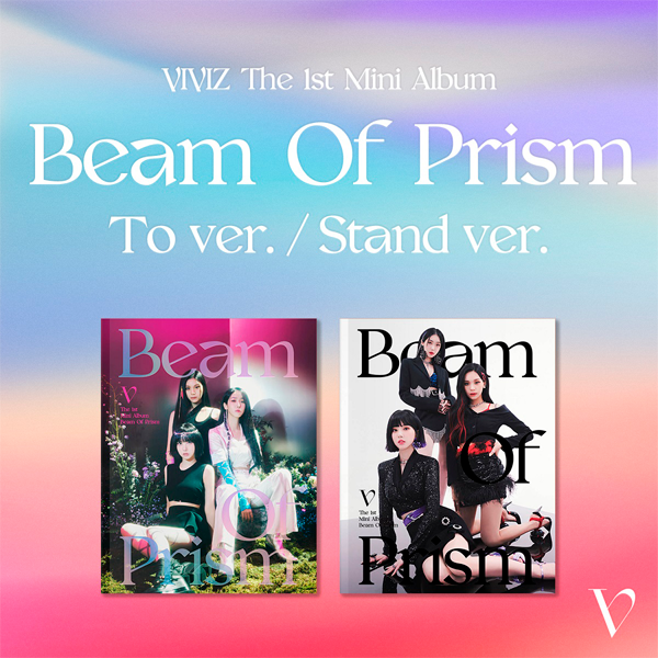 [2nd] [Video Call Sign Event] [2CD SET] VIVIZ - The 1st Mini Album [Beam Of Prism] (To ver. + Stand ver.)