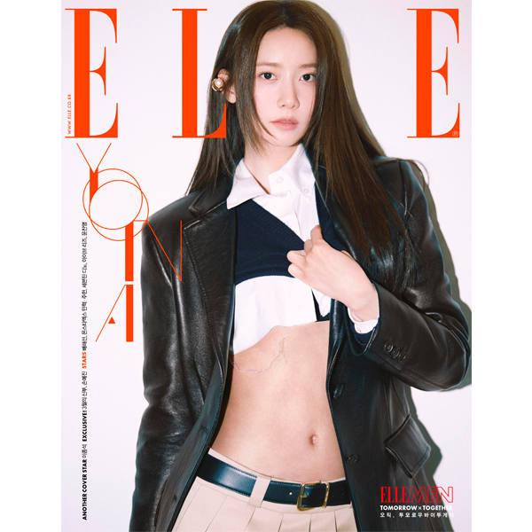 ELLE 2022.03 A Type (Cover : YOONA / Contents : Lee Jong Suk 12p, YOONA 12p, Dino 6p, MINHYUK, JOOHONEY & LIZ 8p, Yoon Chan Young 6p,  Kim Soo Hyun 8p, Son Yejin 8p)