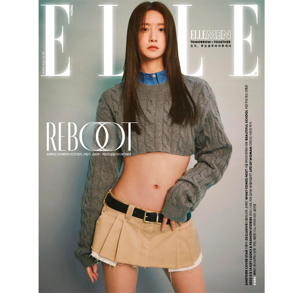 【韩国杂志】 ELLE 2022.03 B Type(封面 : YOONA / 内页 : Lee Jong Suk 12p, YOONA 12p, Dino 6p, MINHYUK, JOOHONEY & LIZ 8p, Yoon Chan Young 6p,  Kim Soo Hyun 8p, Son Yejin 8p)