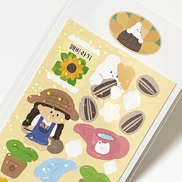 Sunflower Sticker