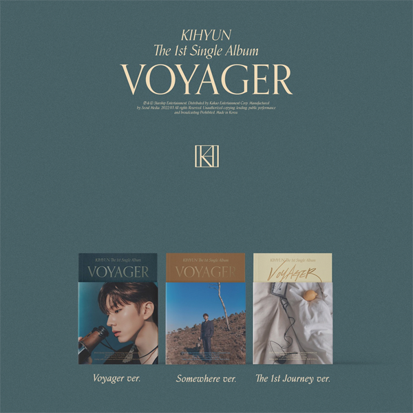 [MX ALBUM] Kihyun - SINGLE ALBUM Vol.1 [VOYAGER] (Random Ver.)