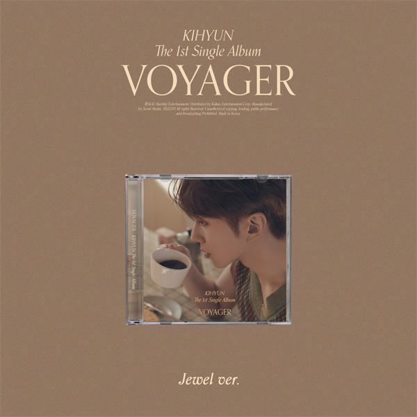 [全款 裸专] Kihyun - Single Album Vol.1 [VOYAGER] (JEWEL VER.)_KiYoo_刘基贤中文首站