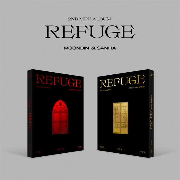 [ASTRO ALBUM][2CD SET] MOONBIN&SANHA - Mini Album Vol.2 [REFUGE] ] (THE WEST VER. + THE EAST VER.)