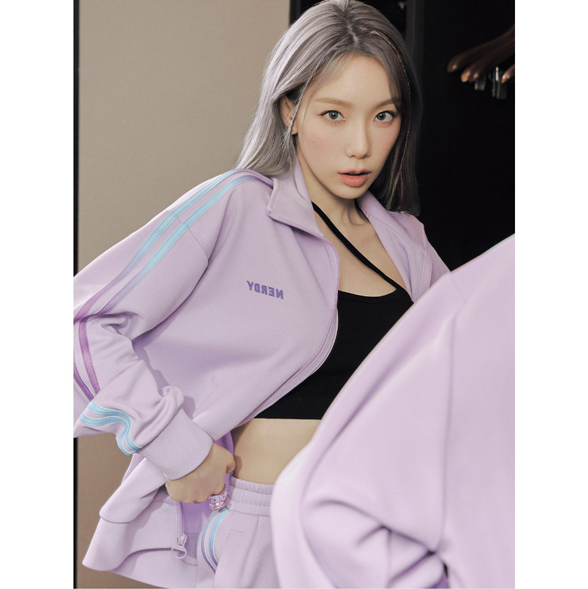 Gradation NY Track Top [Light Purple]