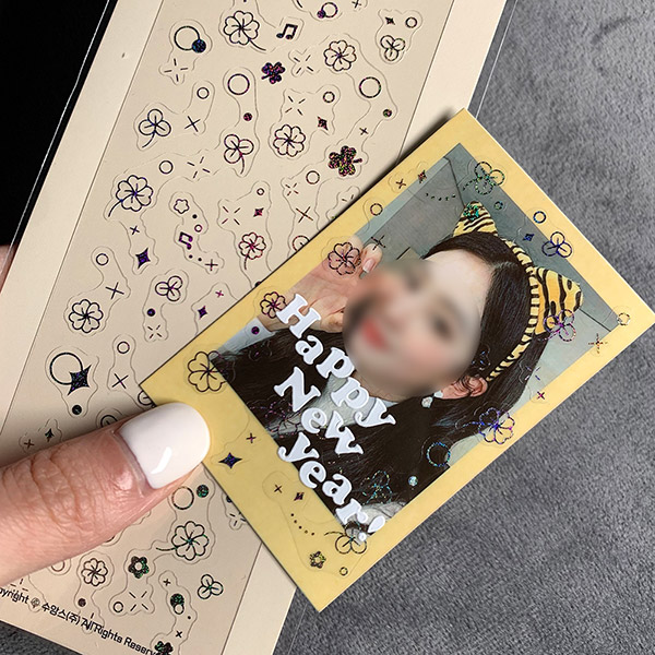 클로버 샌디박 스티커