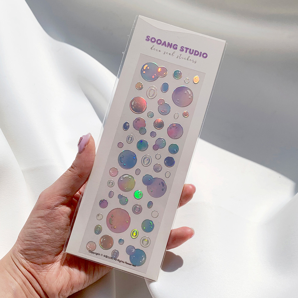 bubble bubble sticker