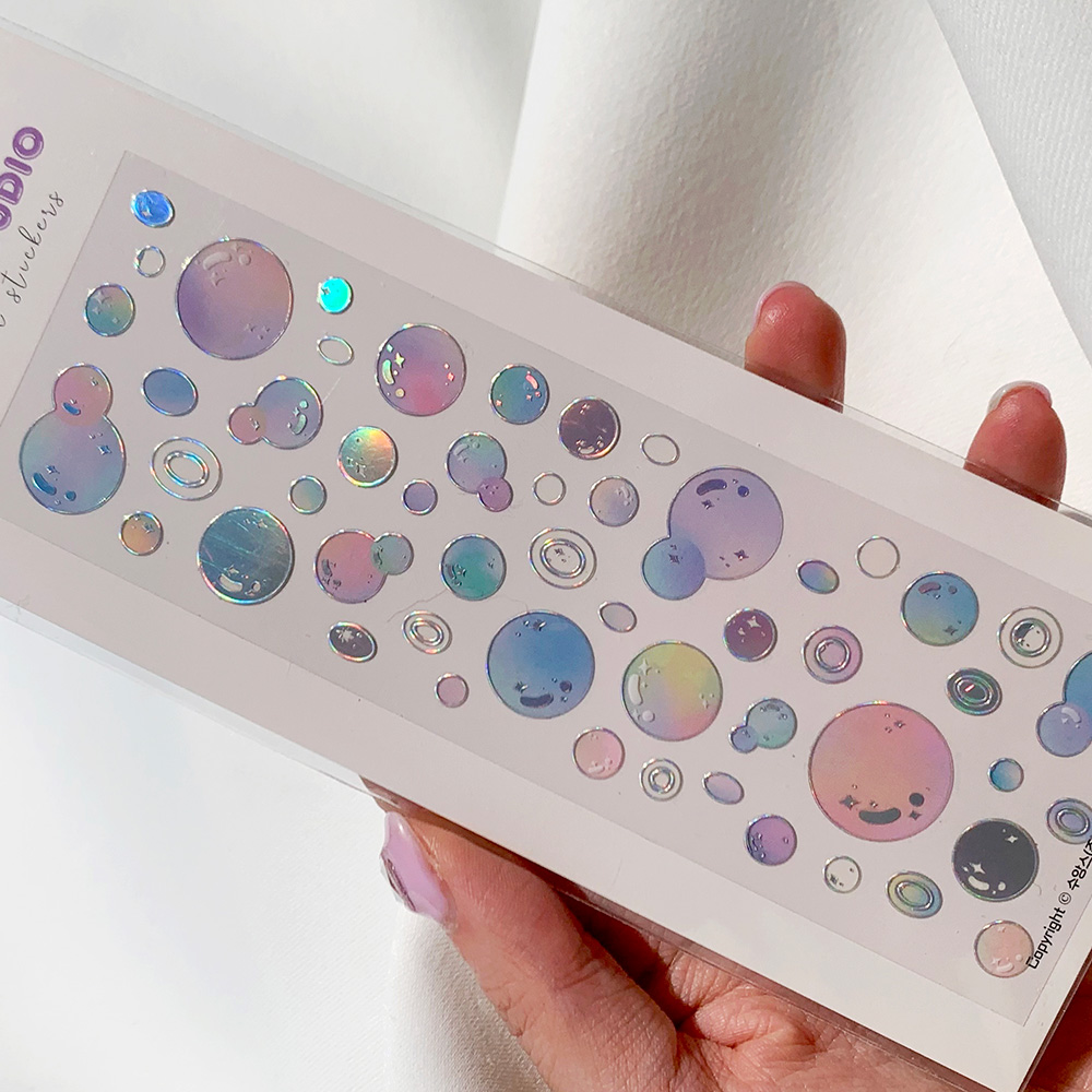 bubble bubble sticker