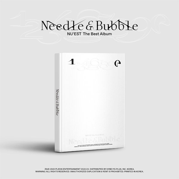 [全款 裸专] NU'EST - The Best Album [Needle & Bubble] (初回限定版)_ARON吧