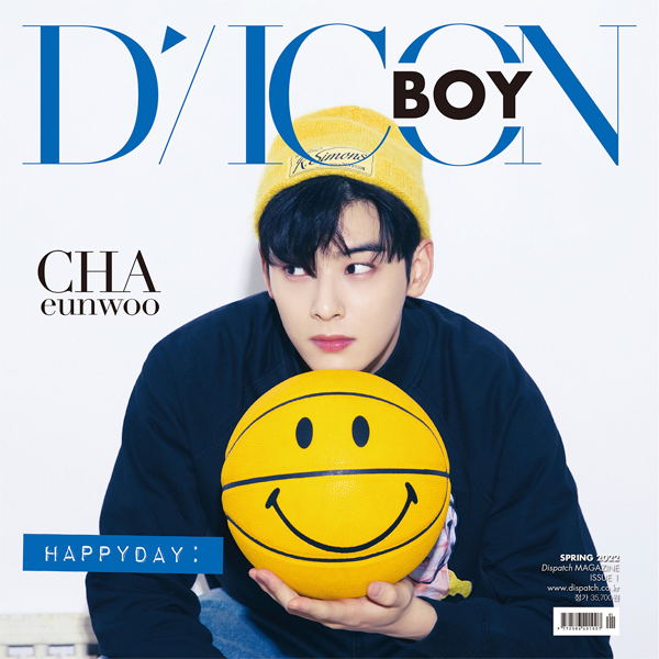 [@butterjinwoo] DICON BOY ISSUE No1 CHA EUNWOO happyday A / B / C / D