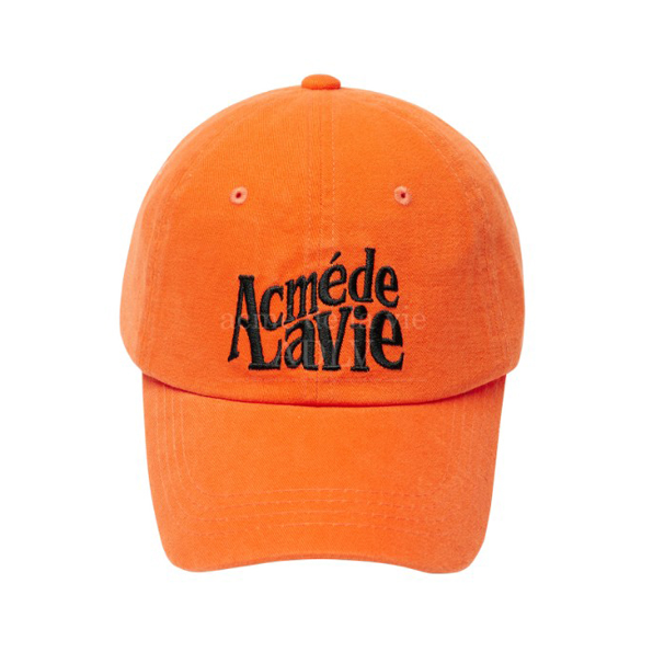 [全款] [ADLV] (限量赠送MINO写真册，赠完为止) ADLV GROOVY LOGO BALL CAP [ORANGE][FREE]_宋旻浩吧