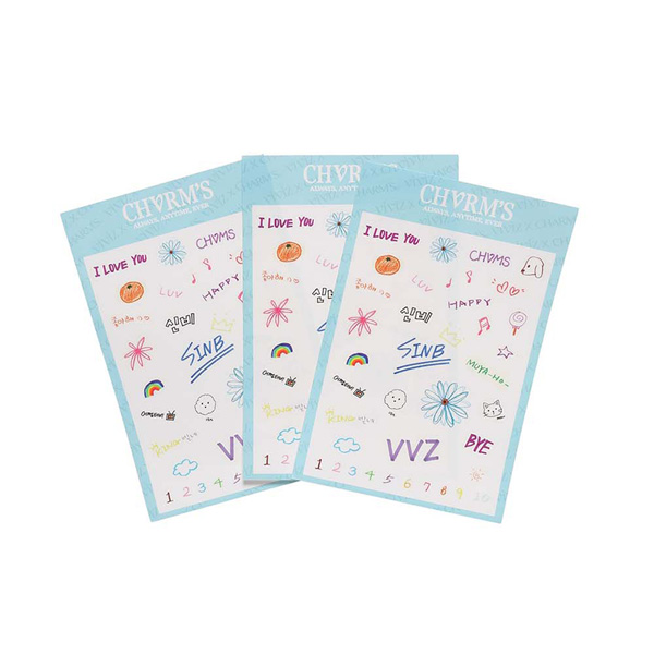 [全款] [CHARM'S] (VIVIZ) SINBI HAND PAINTING STICKER [ONE]（无赠送小卡）