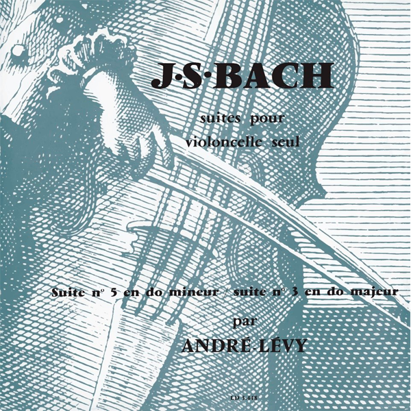 André Lévy –  Album [Bach: Suites for Unaccompanied Cello - Volume Two] (2022 Newly Remastered) (180g LP, 500EA Limited Edition)