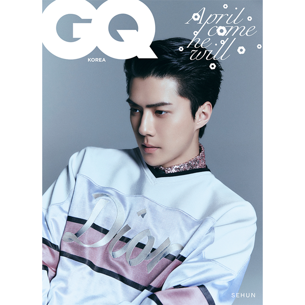 [FC MAGAZINE] GQ KOREA 2022.04 TYPE A (Cover : SEHUN / Content : SEHUN 16p)