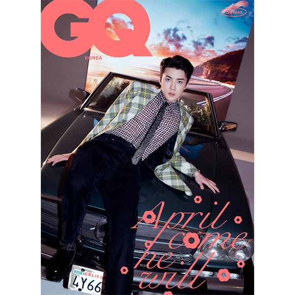 GQ KOREA 2022.04 TYPE B (Cover : SEHUN / Content : SEHUN 16p)