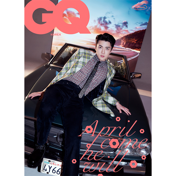 [FC MAGAZINE] GQ KOREA 2022.04 TYPE B (Cover : SEHUN / Content : SEHUN 16p)