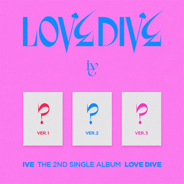 [영상통화 사인이벤트] [A그룹 : 유진/가을/이서] 아이브 (IVE) - 싱글앨범 2집 [LOVE DIVE] (VER.1)