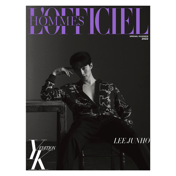 L`OFFICIEL HOMMES YK EDITION 2022 SPRING / SUMMER A Type (JUNHO)