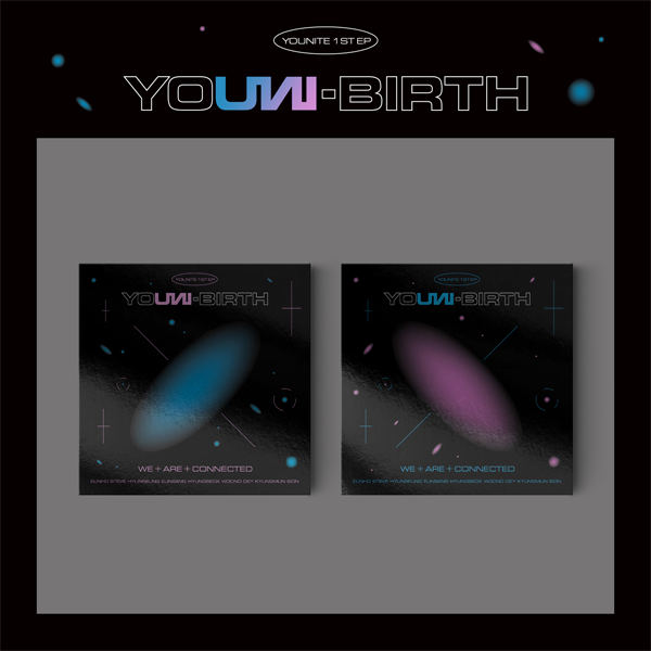 [2CD SET] YOUNITE - 1ST EP [YOUNI-BIRTH] (AURORA Ver. + KARMAN Ver.)