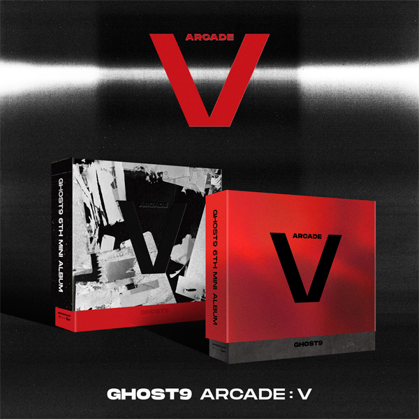 [2nd] [Video Call Sign Event] [2CD SET] GHOST9 - 6th Mini Album [ARCADE : V] (Twilight Ver. + Mystery Ver.)