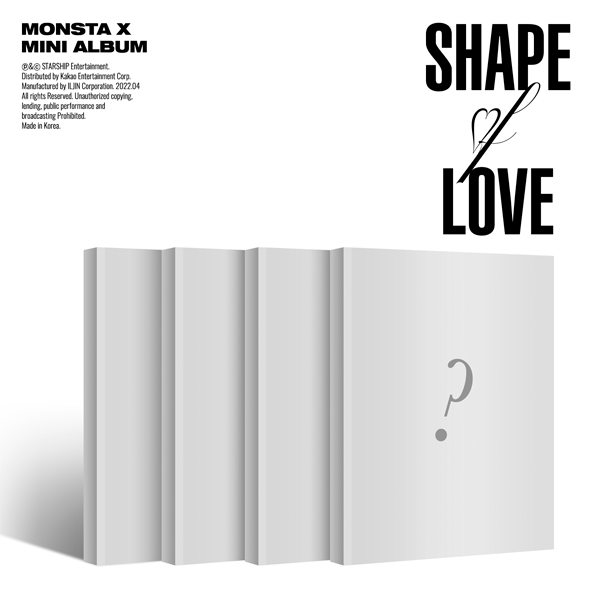 MONSTA X - Mini Album Vol.11 [SHAPE of LOVE]