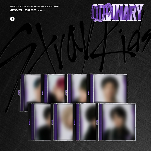 [SKZ ALBUM] Stray Kids - Mini Album [ODDINARY] (JEWEL CASE ver.) (Random Ver.) *Different versions will be sent in case of purchasing 2 or more