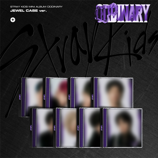 Stray Kids - Mini Album [ODDINARY] (JEWEL CASE ver.) (Random Ver.)