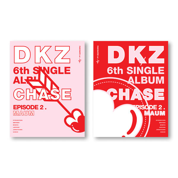[Promotion Event] [2CD SET] DKZ -  6th Single Album [CHASE EPISODE 2. MAUM] (FASCINATE ver. + FASCINATED ver.)