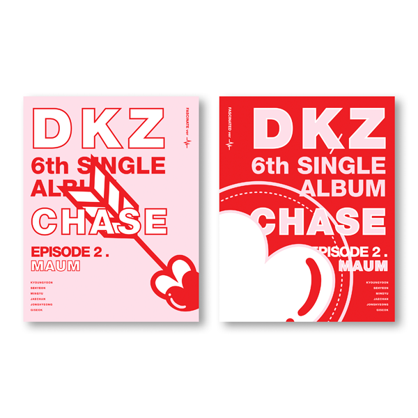 [Promotion Event] [2CD SET] DKZ - 6th Single Album [CHASE EPISODE 2. MAUM] (FASCINATE ver. + FASCINATED ver.)